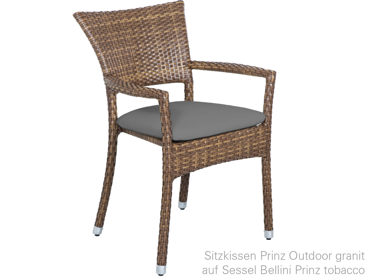 10.00.1404 Подушка кресла Bellini Prinz Outdoor granite Mbm  - Вид №2