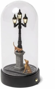 Seletti Настольная лампа из стекла и смолы My little lamp 10464