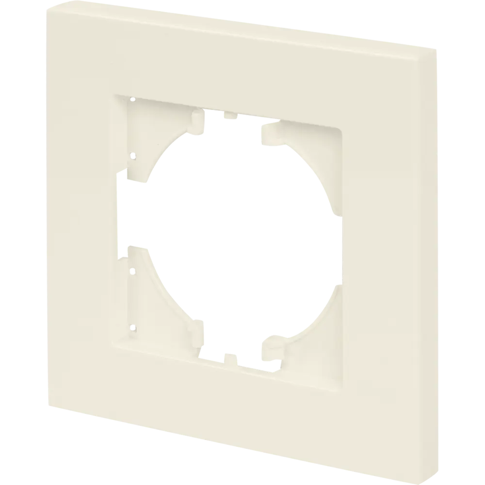 Рамка GUSI Electric City для розеток в бежевом цвете 84695696 Ugra STLM-0053796 - Вид №1