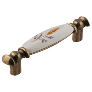 Мебельная ручка-скоба RS115AB.4/96/W03 96 мм античная бронза