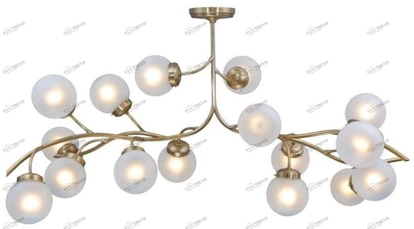 Patinas Lighting Потолочный светильник из латуни Primavera sun-id-1403004