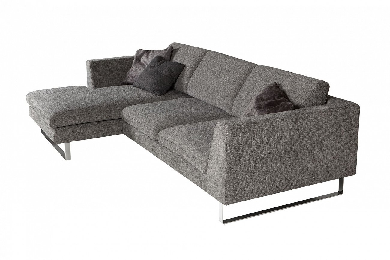 Диван угловой темно-серый 250 см Tokyo SITS ДИЗАЙНЕРСКИЕ, TOKYO 192372 Серый  - Вид №2