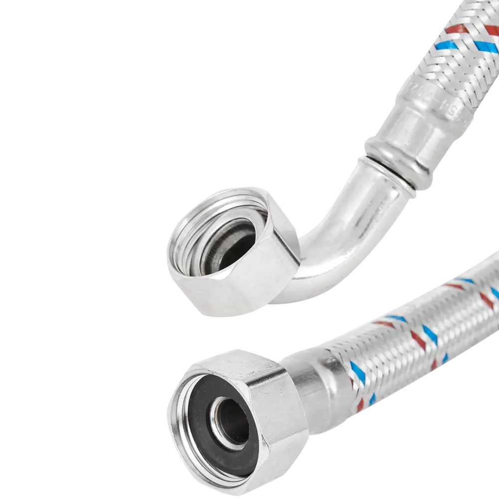 Гибкая подводка для воды ДТРД 3/4" гайка угловая - гайка 300 см STLM-2127840 - Вид №1