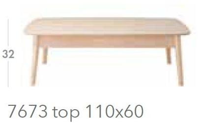 Sedex Низкий прямоугольный журнальный столик Club 7673 - Вид №1