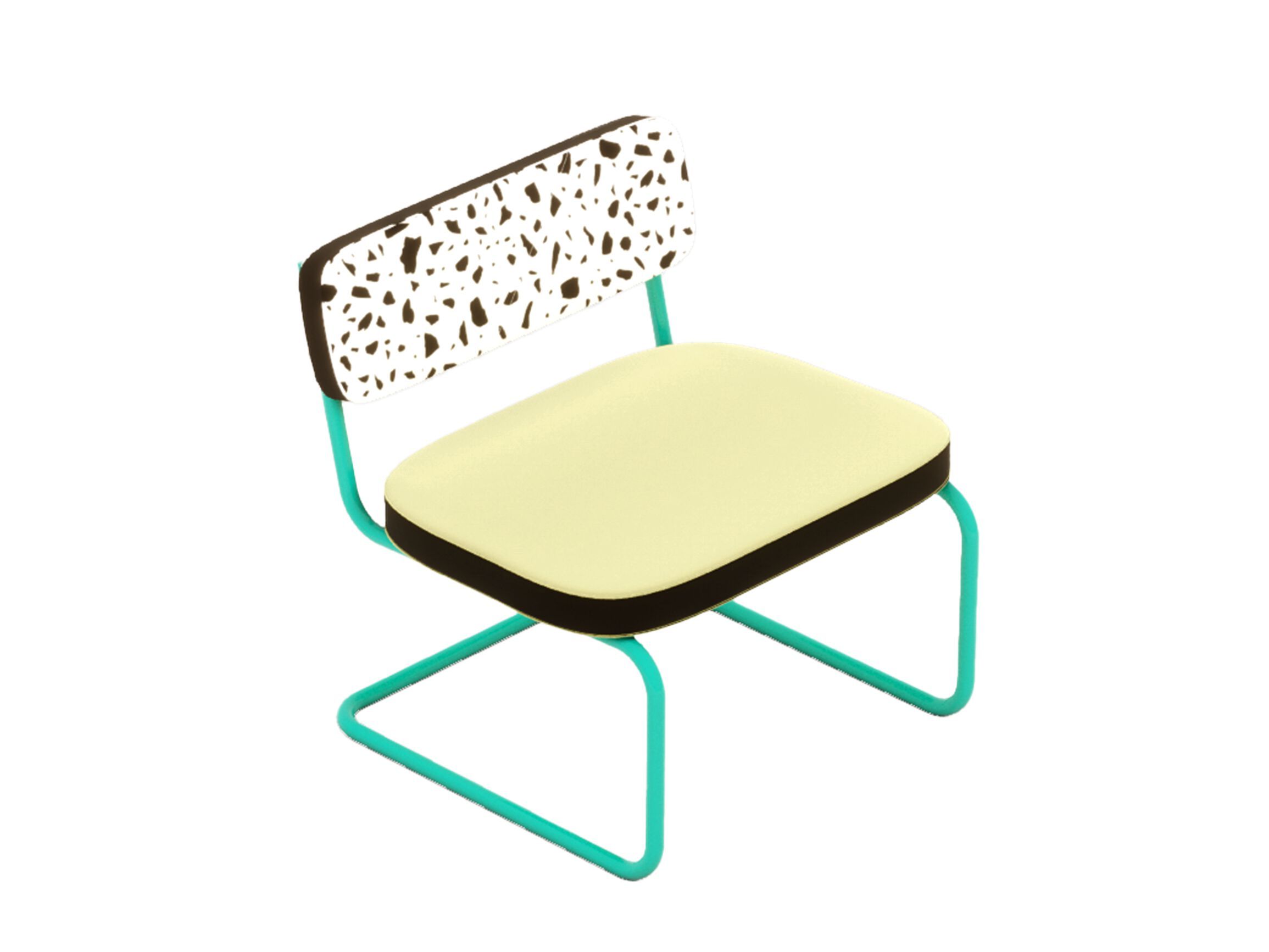 Металлическое кресло для салазок Seletti Superfurniture ARCH-00111605 - Вид №1