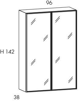 OLIVIERI Подвесная витрина со встроенной подсветкой Thelma & louise sun-id-1505042 - Вид №1