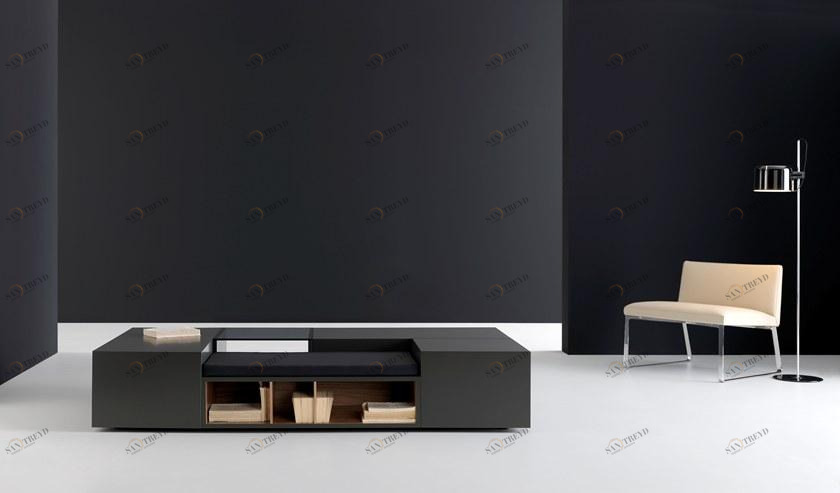 Kendo Mobiliario Лакированный прямоугольный журнальный столик из мдф sun-id-1371151