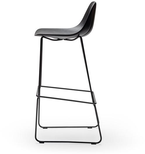 CHAIRS & MORE Стул из полиуретана на салазках с подставкой для ног Babah sun-id-1384910 - Вид №11