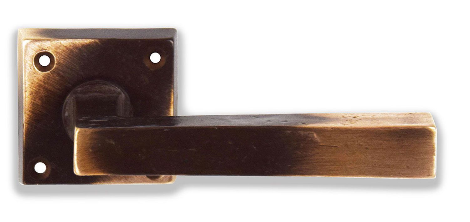 Бронзовая ручка на розетке GIARA ART DESIGN-BRONZE Quadra ARCH-00047687 - Вид №2