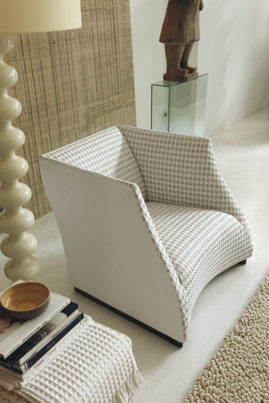 Кресло Vivienne armchair yellow checkerboard PORADA ДИЗАЙНЕРСКИЕ 011582 Желтый  - Вид №8