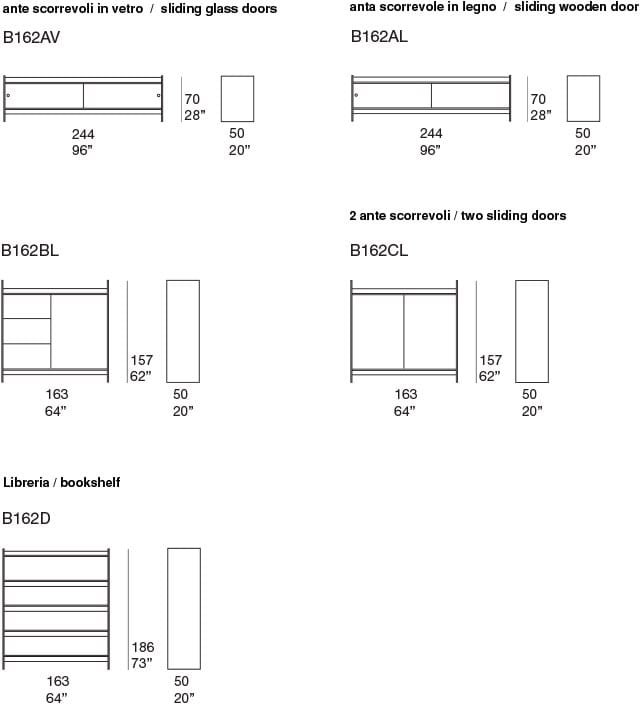 Шкаф с раздвижными дверями Paola Lenti EUCLIDE ARCH-00032755 - Вид №5