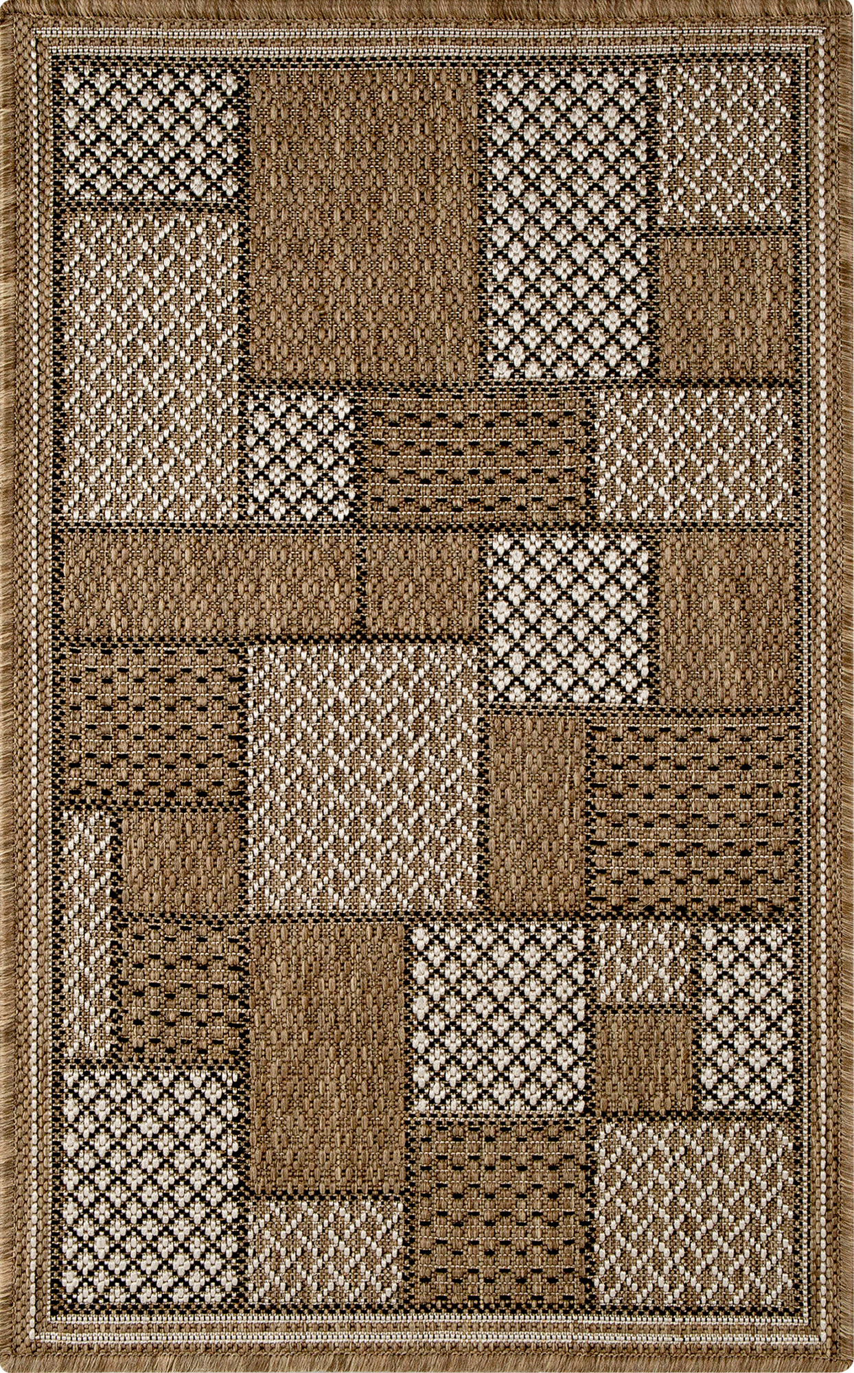 82410303 Ковер полипропилен Дели 81402-50511 50x80 см цвет бежевый STLM-0026875 Santreyd 