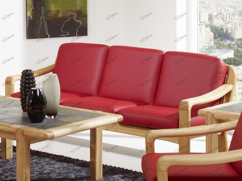 Dyrlund 3-х местный деревянный диван  1240a/3 