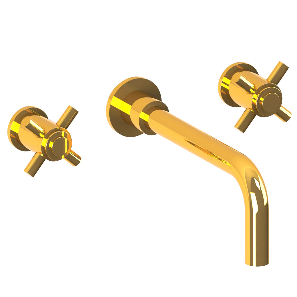 C31-1303 C31-1303 Настенный комплект для раковины на 3 отверстия ЗВЕЗДА Cristal & Bronze STAR - Вид №1