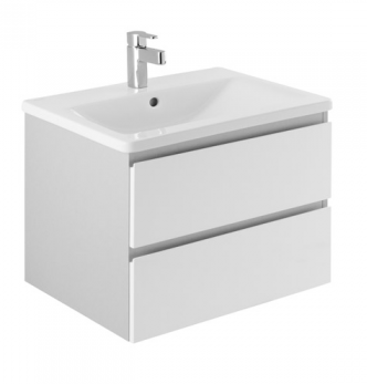 Тумба под раковину 63x47 Sanindusa Look 6342000, белая - Вид №2