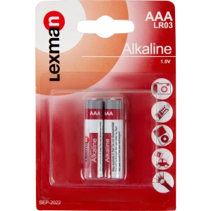 Батарейка алкалиновая Lexman AAA 2 шт.