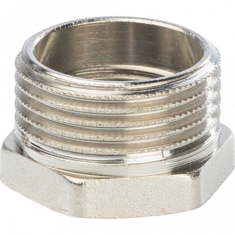 Футорка НВ 1х3/4" никель STOUT SFT0029000134 - Вид №2