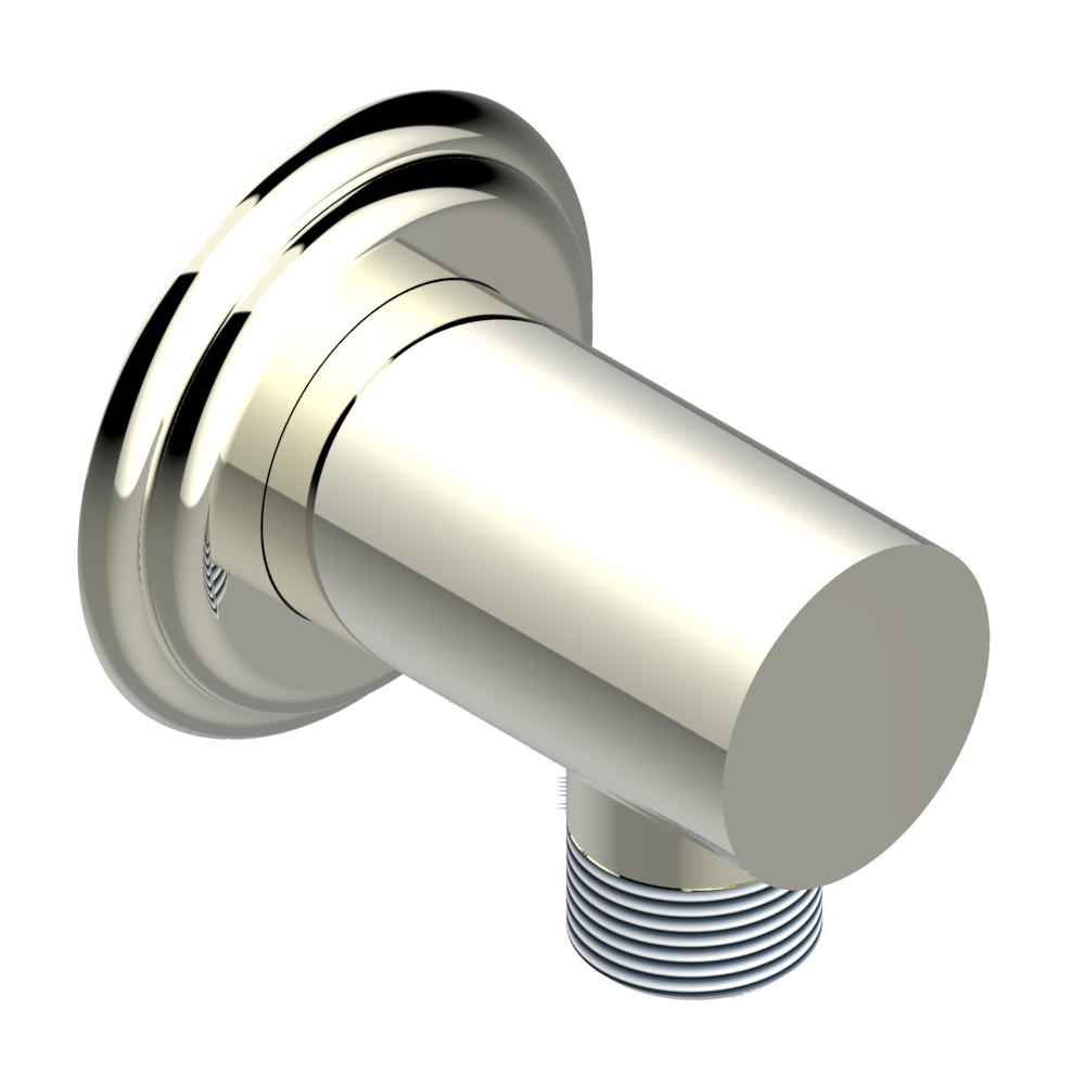 A8P-53E Вывод 1/2" встраиваемый в стену Thg-paris Vogue c чёрным ониксом Никель A8P-53E CAT.B