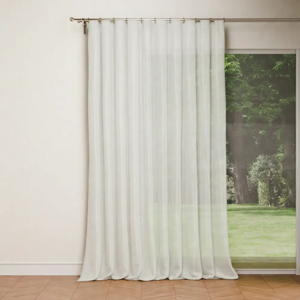 Тюль на ленте Inspire Polyone Cream 500x280 см цвет экрю 17995585 STLM-2084236 