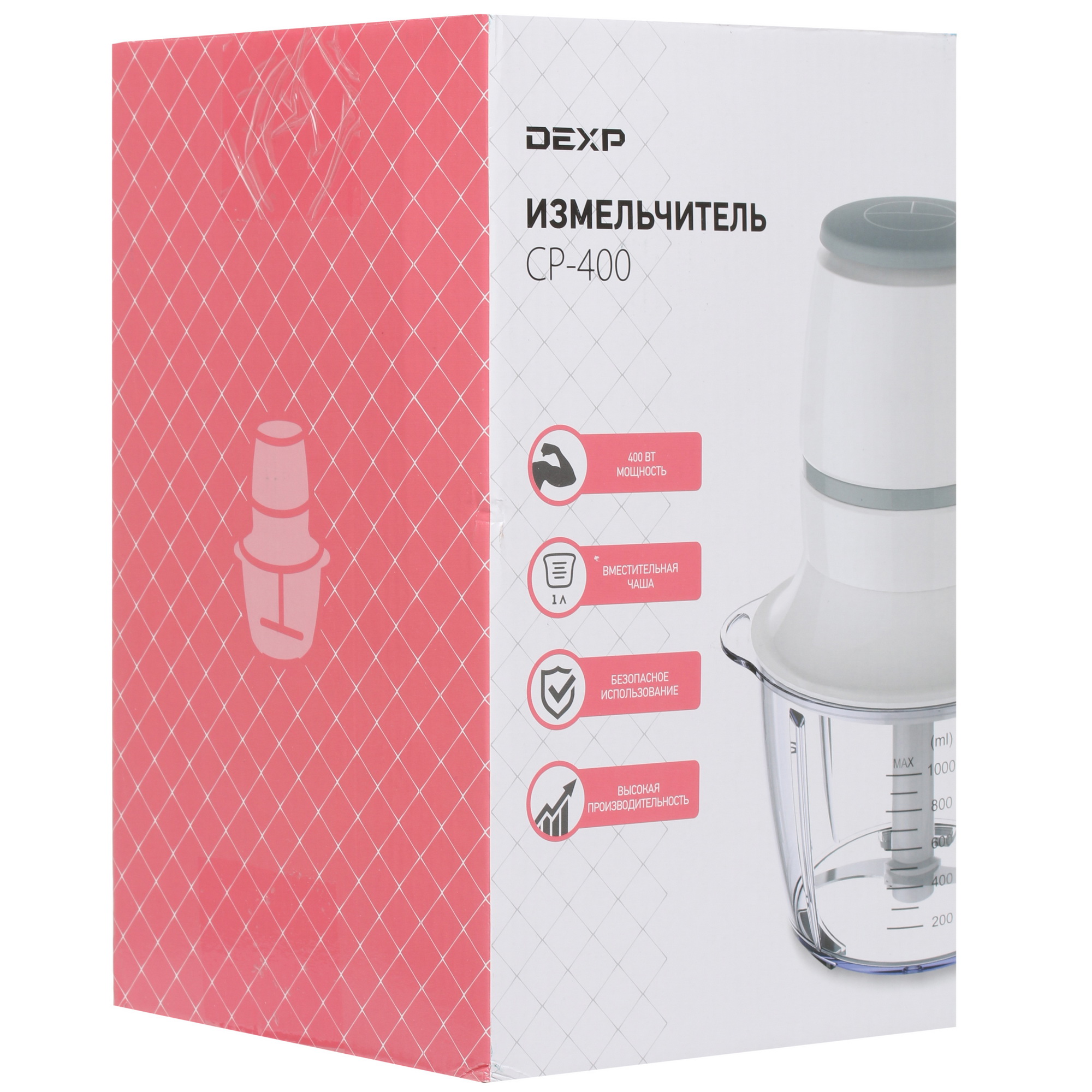 1350969 Измельчитель  DEXP CP-400 белый STDN-0063972 - Вид №6