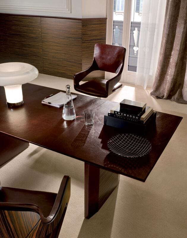 Деревянный угловой рабочий стол с ящиками i 4 Mariani De_Symetria ARCH-00044164 - Вид №6