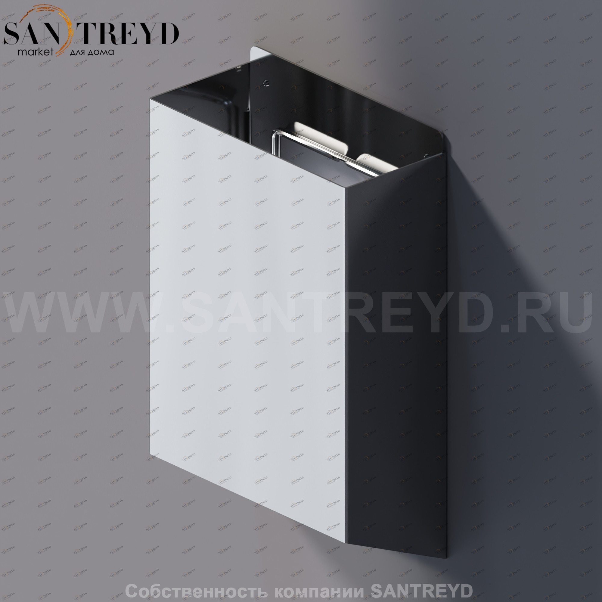 Agape MACH 2 Диспенсер для бумажных полотенец хромированный AMC20935A