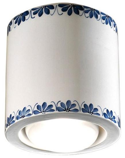 FERROLUCE Круглый керамический потолочный светильник Trieste C985 - c986 - Вид №1