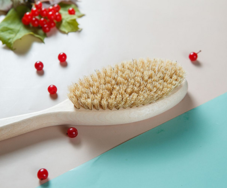 7057 Щетка для сухого массажа Вкусляндия  - Вид №1