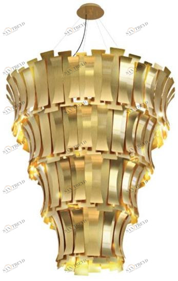 Delightfull Подвесной светильник из латуни Etta sun-id-1364432