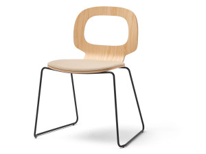 Стул из ясеня с мягким сиденьем