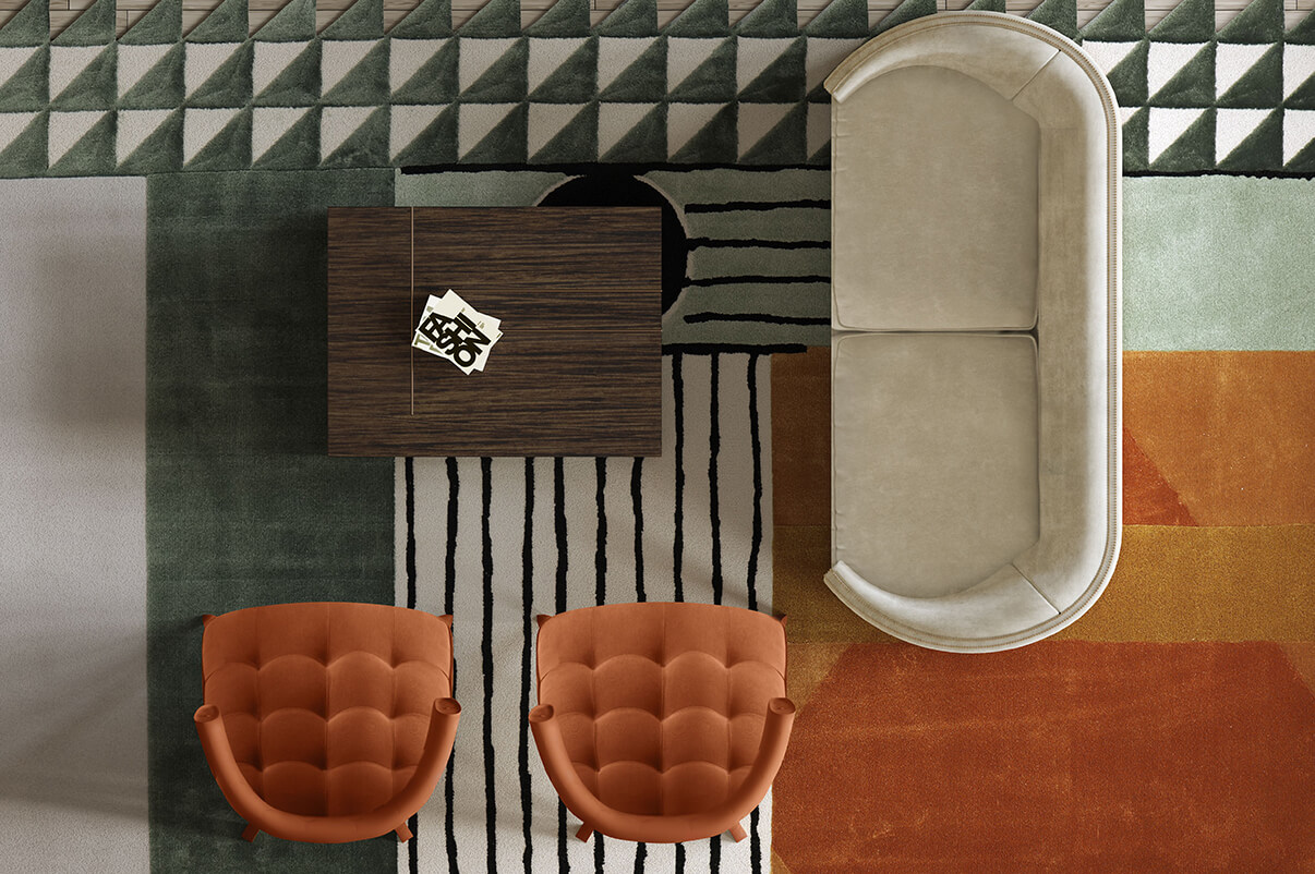 Симбаруг RUG'SOCIETY Geometric 18_68 - Вид №7