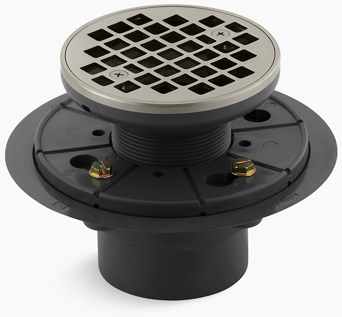 KOHLER ClearFlo  Круглый дизайн трап для душа, плитка для душа K-9135-BN 