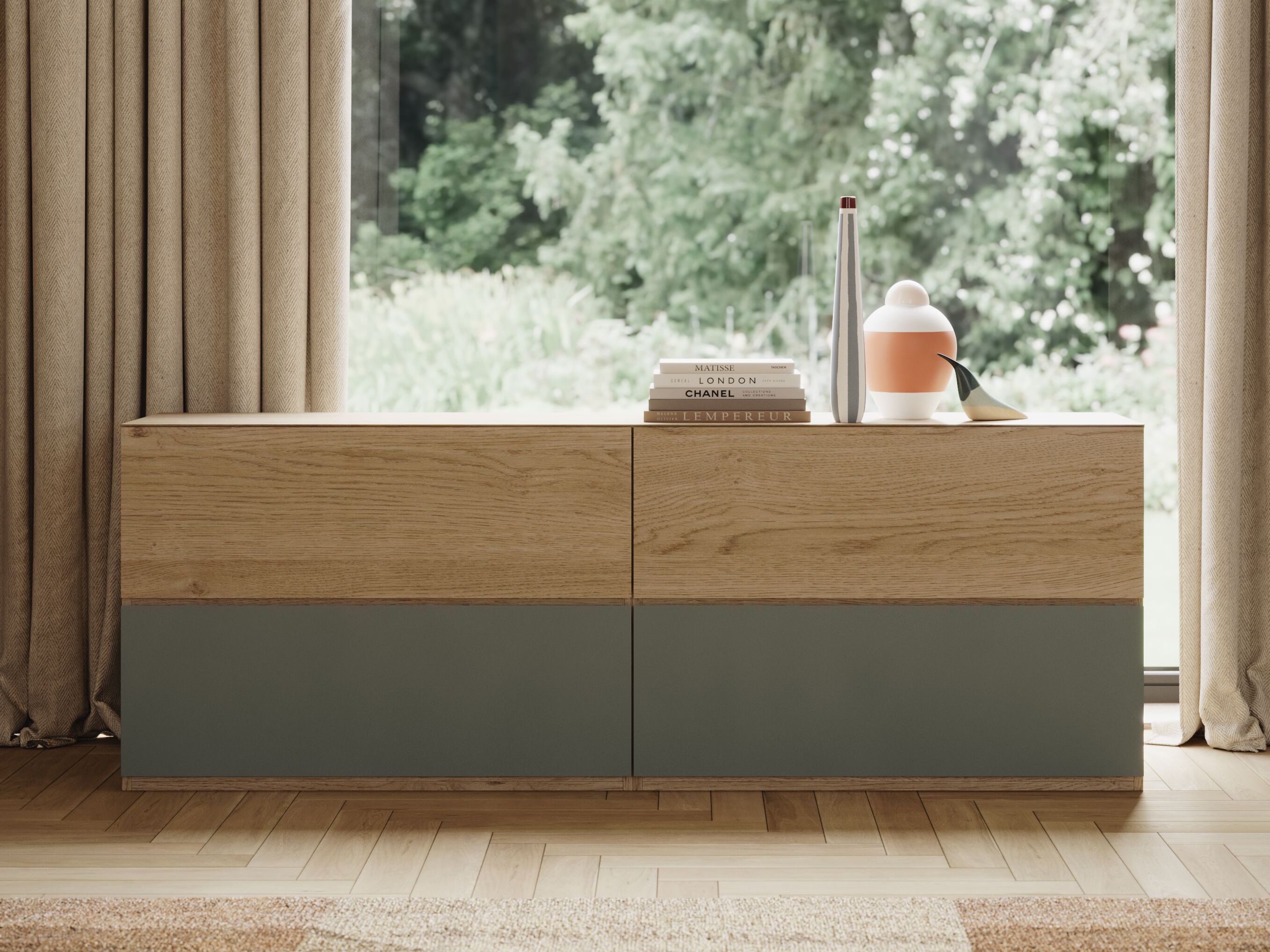 Шкаф с ящиками Giessegi день за днем ARCH-00044862 - Вид №1