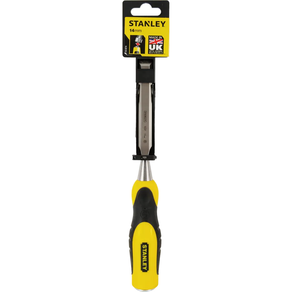 Стамеска Stanley Dynagrip 14 мм с двухкомпонентной ручкой 14386330 STLM-2113148  - Вид №3