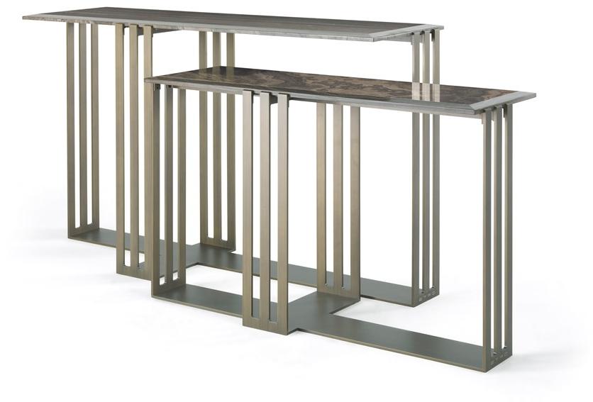 ETRO Home Interiors Прямоугольная металлическая консоль Klee sun-id-1345305 - Вид №1