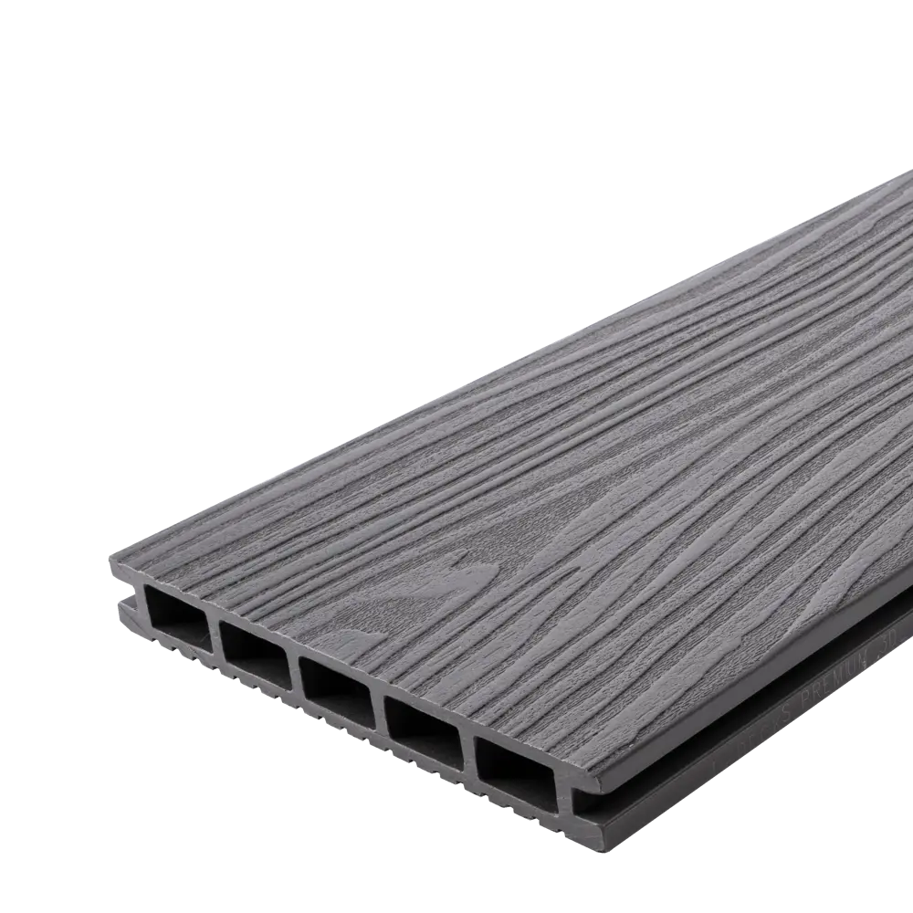 Террасная доска ДПК T-Decks серая 3000x150x20 мм 89408392 STLM-1569254