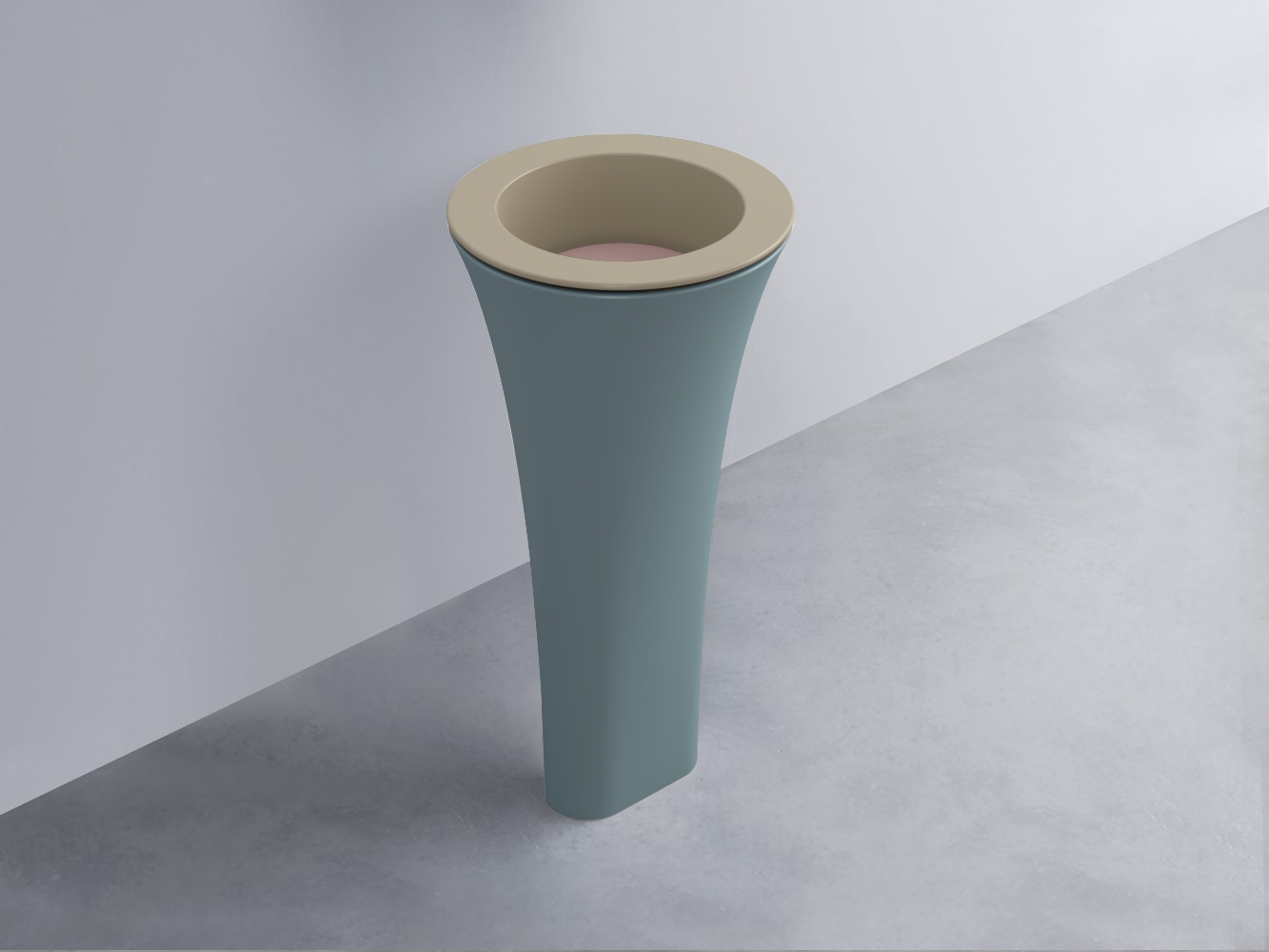 AMLA45-AV+AMPILT-CP+AMCOLT-PL Раковина Amedeo Tondo отдельностоящая cielo Enjoy + Amedeo Ceramica Cielo