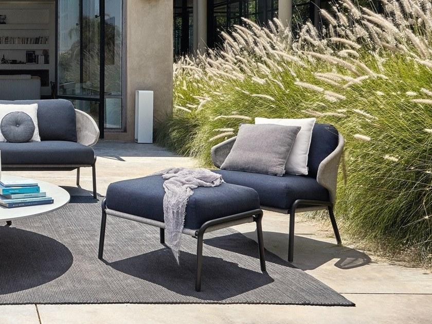 MANUTTI Прямоугольная подставка для ног из ткани Radius Fr87m - Вид №1