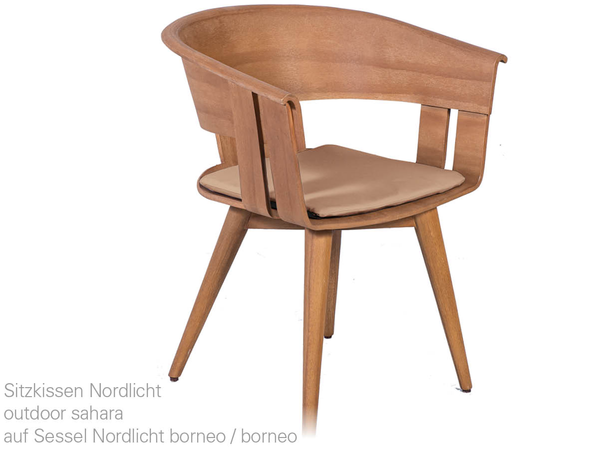 10.00.1542 Подушка кресла Nordlicht Outdoor sahara Mbm  - Вид №5