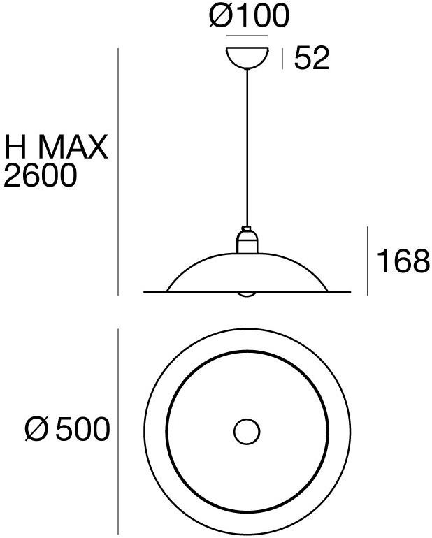 Stilnovo Светодиодный подвесной светильник из алюминия Lampiatta sun-id-1494842 - Вид №4