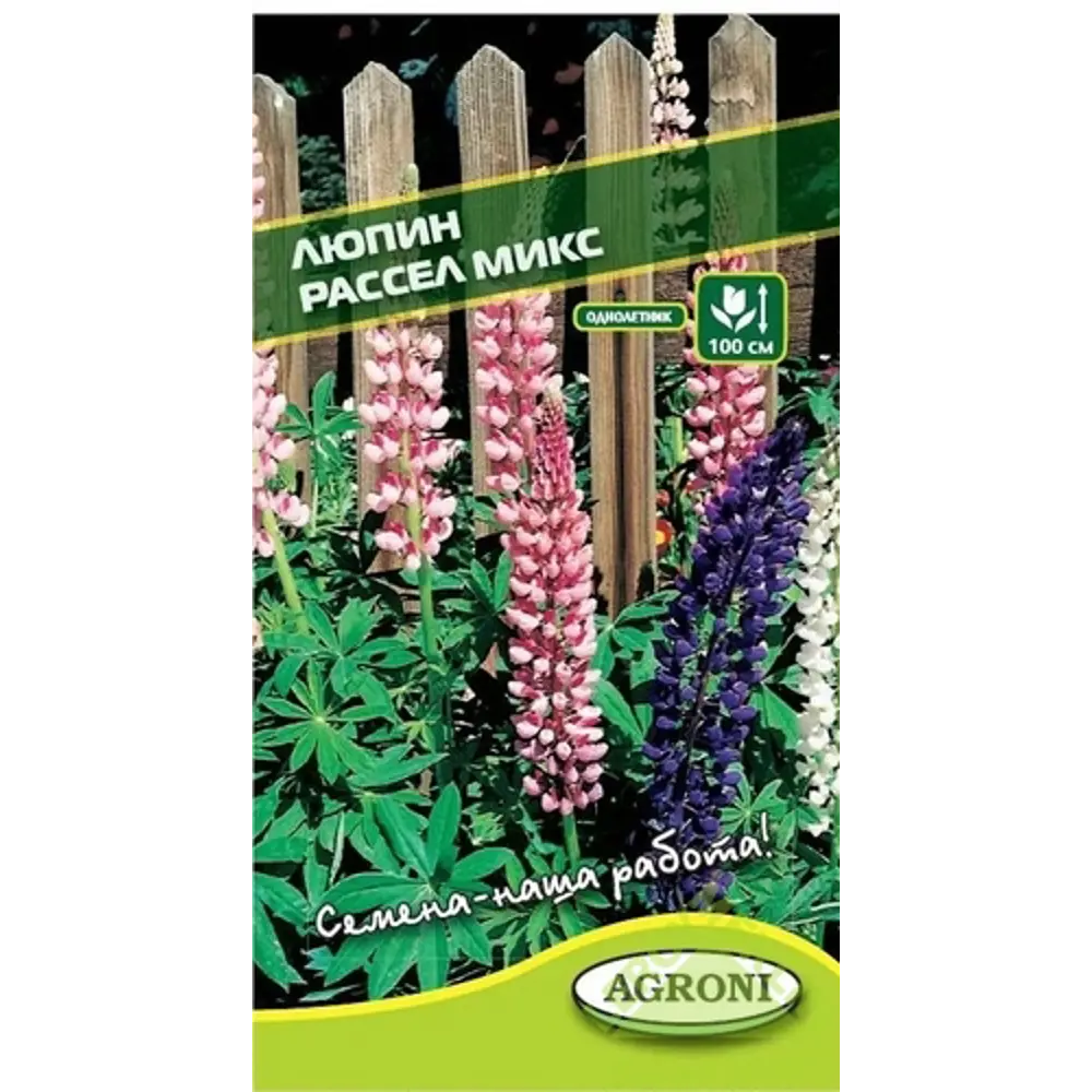 Семена цветов Люпин Рассел микс смесь окрасок Agroni 13067351 STLM-2021831 