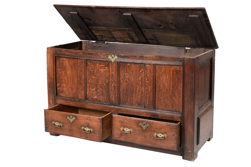 SOR27469 Дубовый сундук мула ijlbrown  - Вид №2