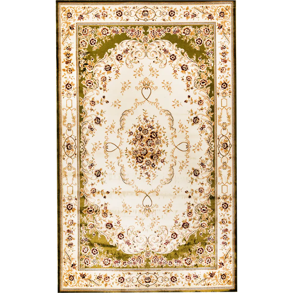 Ковер полипропилен Fortune L006Y 300x400 см цвет зеленый 82461510 STLM-2104271 MERINOS  - Вид №1