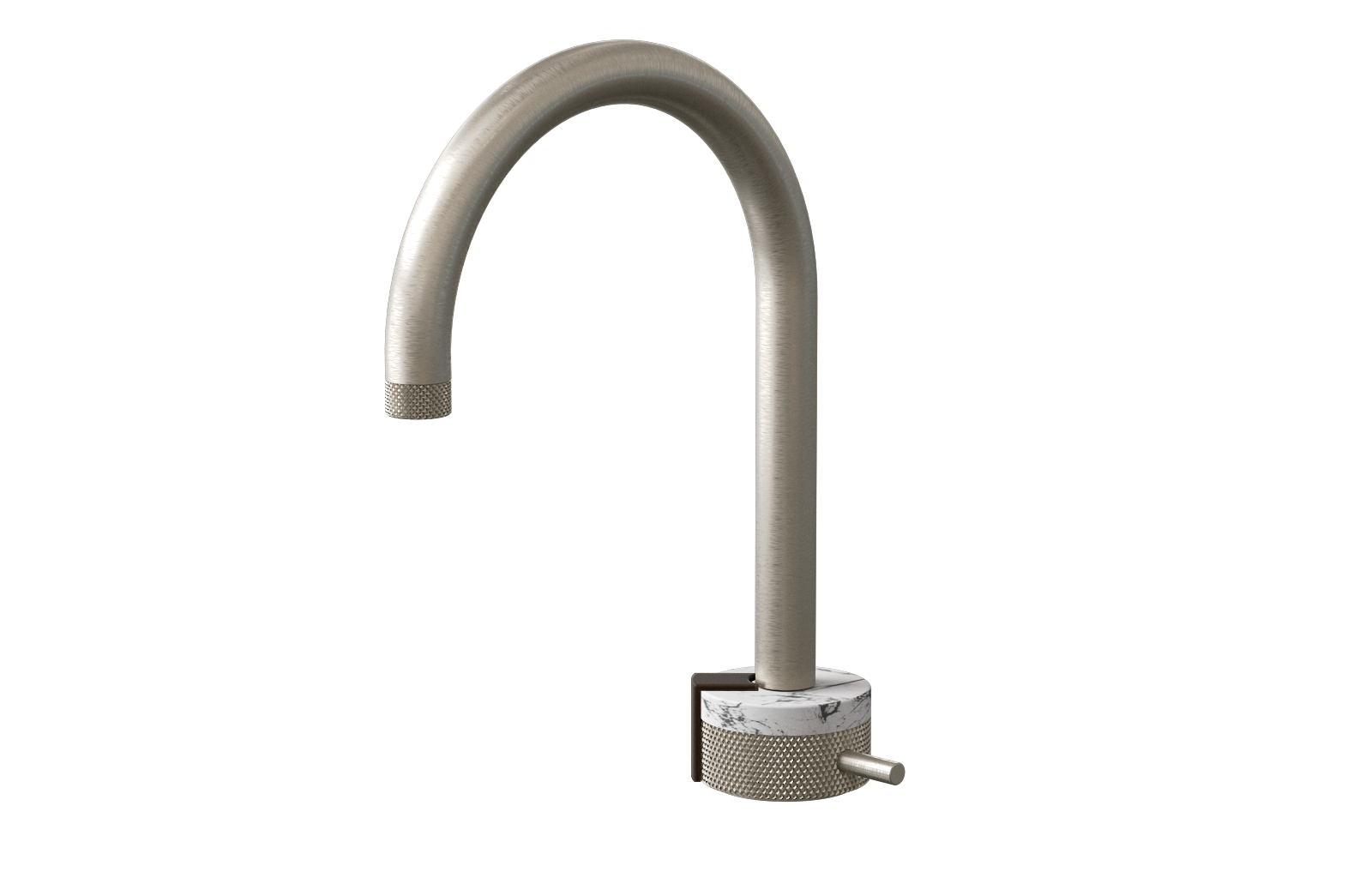 E-11502-R2MW-L2OB-SN Однорычажный прогрессивный смеситель для раковины - излив 16см GRAFF MOD+