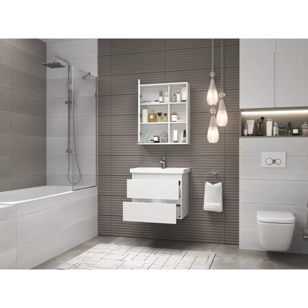 Тумба Vigo Matteo для ванной под раковину - элегантное решение для современного интерьера 89050543 STLM-0968074 - Вид №9