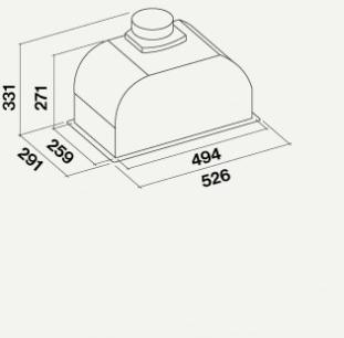 Falmec Настенная вытяжка из стекла и стали со встроенной подсветкой Design sun-id-1411918 - Вид №2