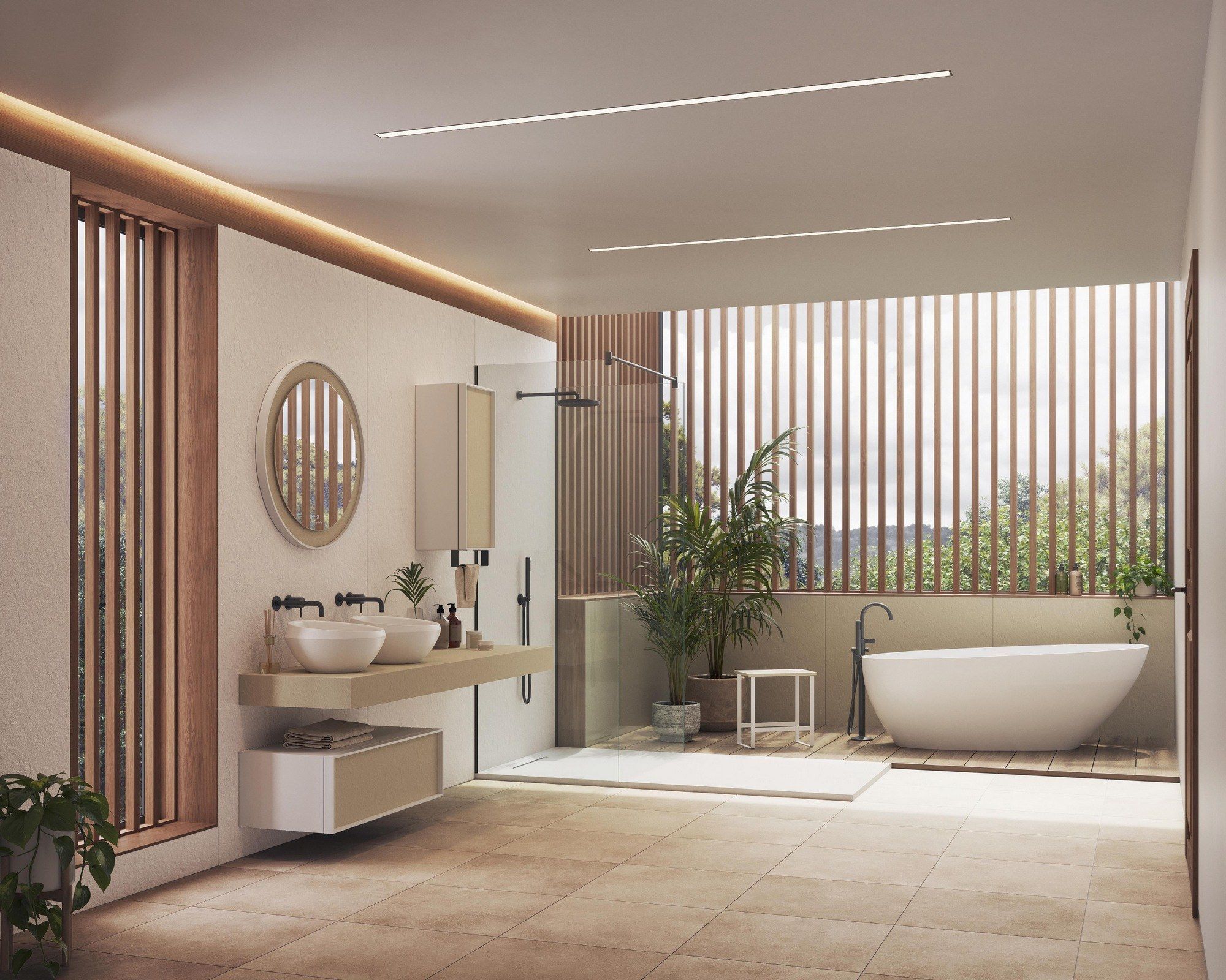 Круглая столешница dolotek© Acquabella Acquawhite ARCH-00133535 - Вид №2