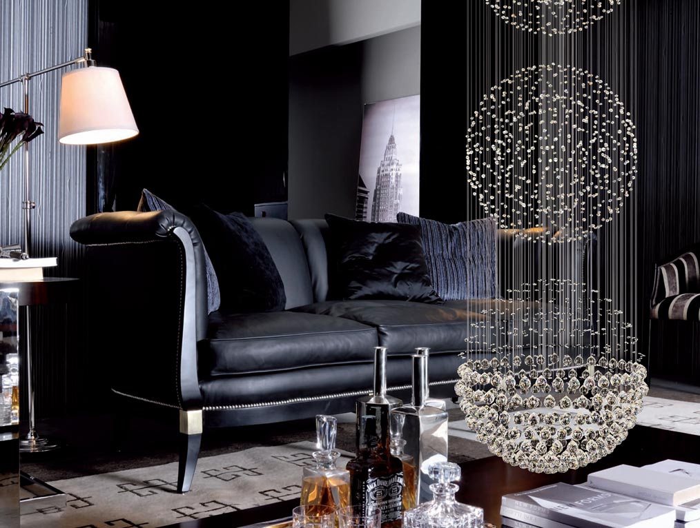 Каскадная люстра Newport 8113/300 хром NEWPORT ДИЗАЙНЕРСКИЕ 059229 Хром;прозрачный  - Вид №2