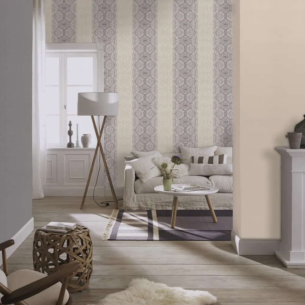 Обои Palermo 5287-10, флизелиновые, цвет серый, 1.06х10 м 82109770 STLM-2035799 Erismann - Вид №3