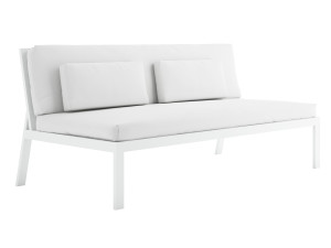 Алюминиевый модульный садовый диван для контракта